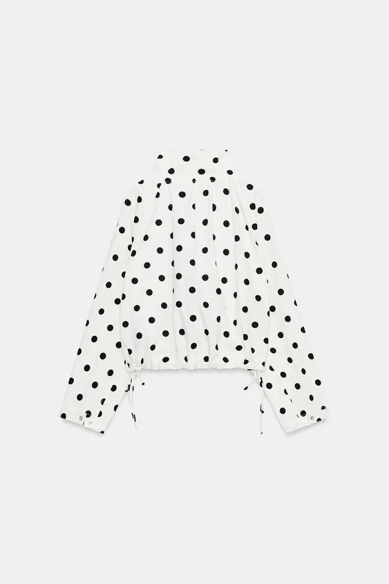 POLKA DOT JACKET | Zara UK