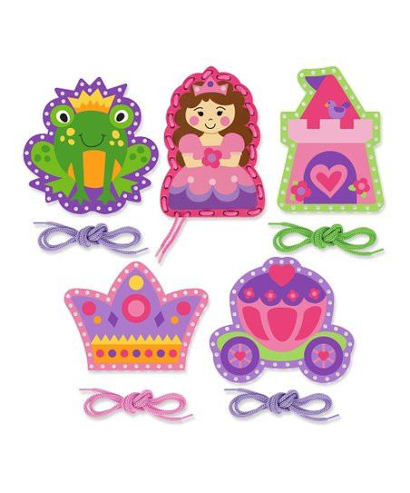 Castle Lacing Card Set | Zulily