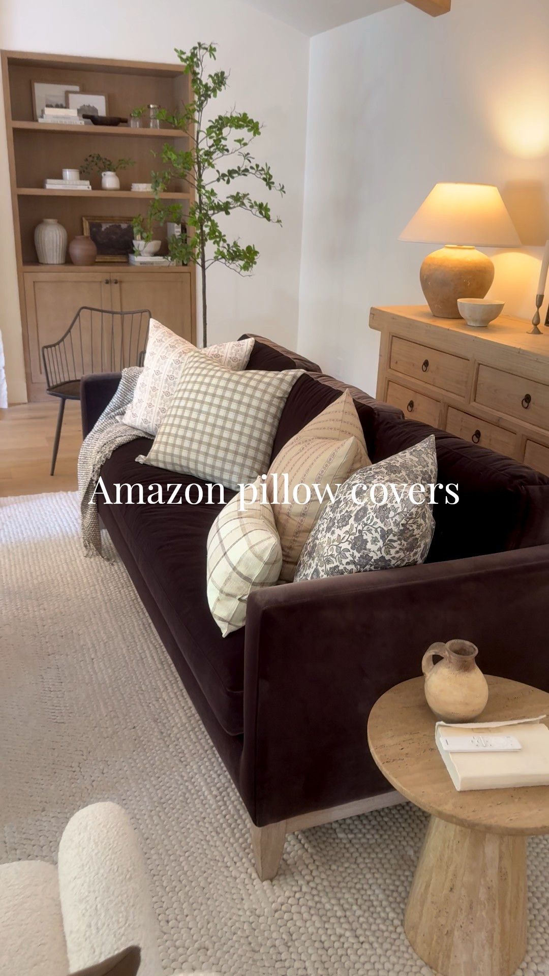 Ordered these cute Amazon pillow covers and they did not disappoint! I got the 22"

#LTKHome