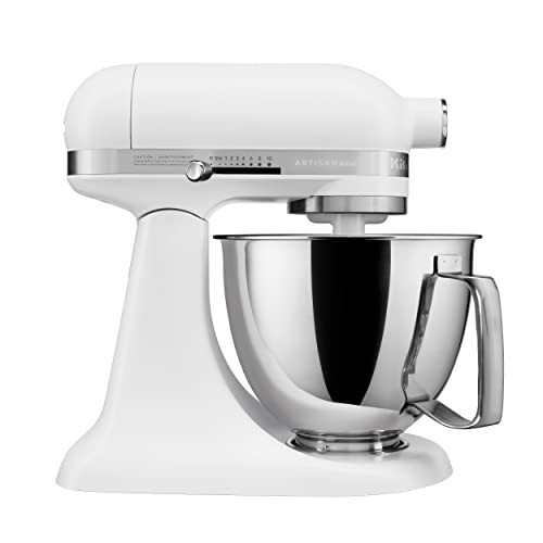 Kitchenaid Artisan Mini Plus 3.5-Qt. Tilt-Head Stand Mixer with Flex Edge Beater,Matte White | Amazon (US)