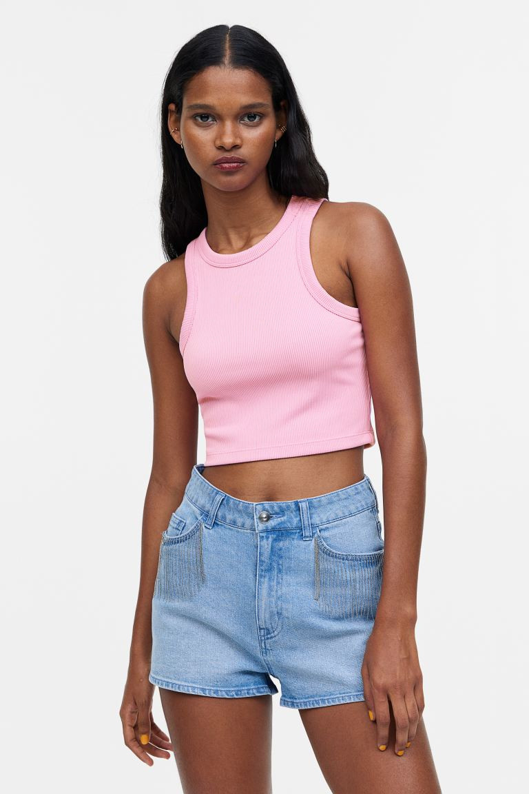 Cropped Tanktop | H&M (DE, AT, CH, NL, FI)