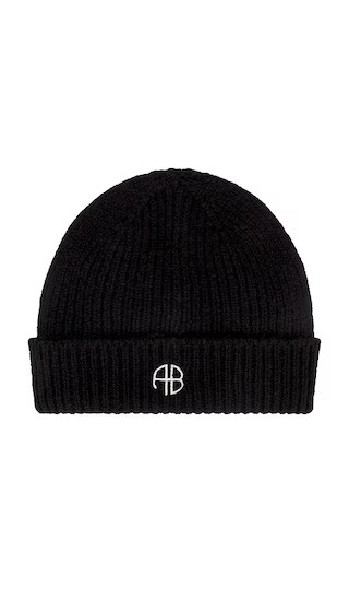 Elia Beanie in Black | Revolve Clothing (Global)