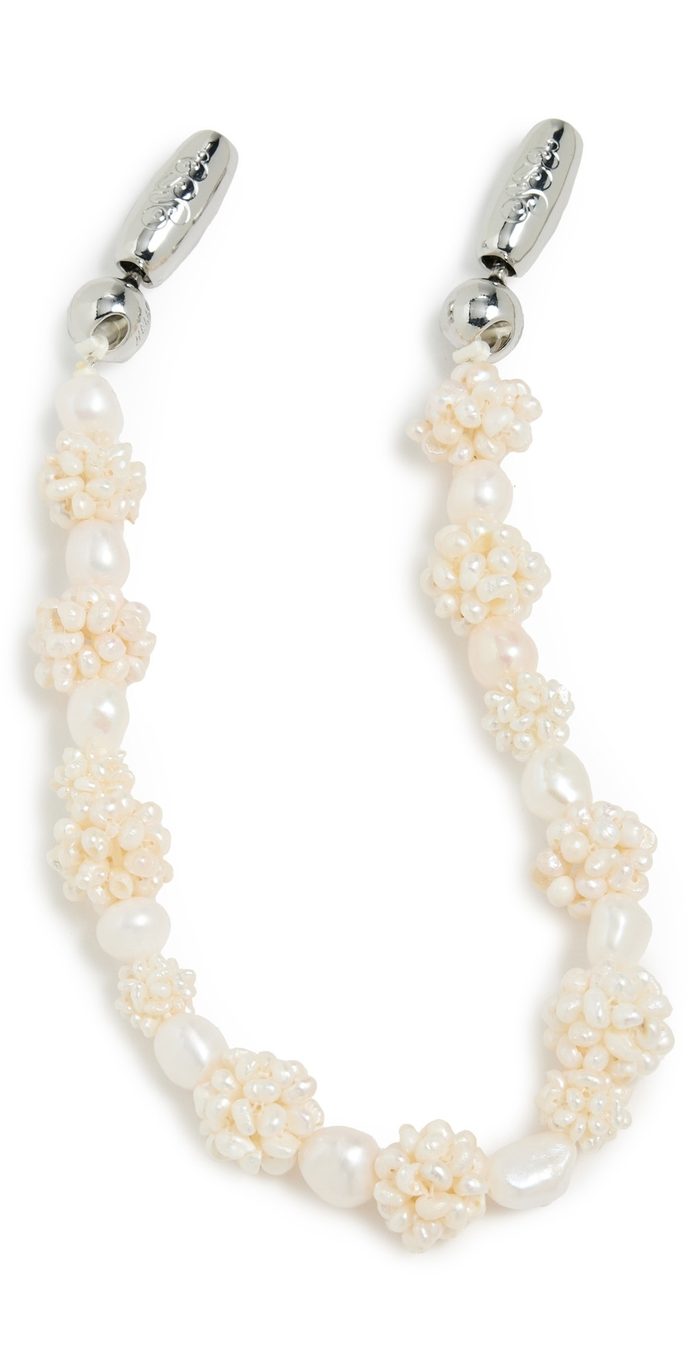 Ossa Cluster Pearl Wristlet Ivory One Size | Shopbop