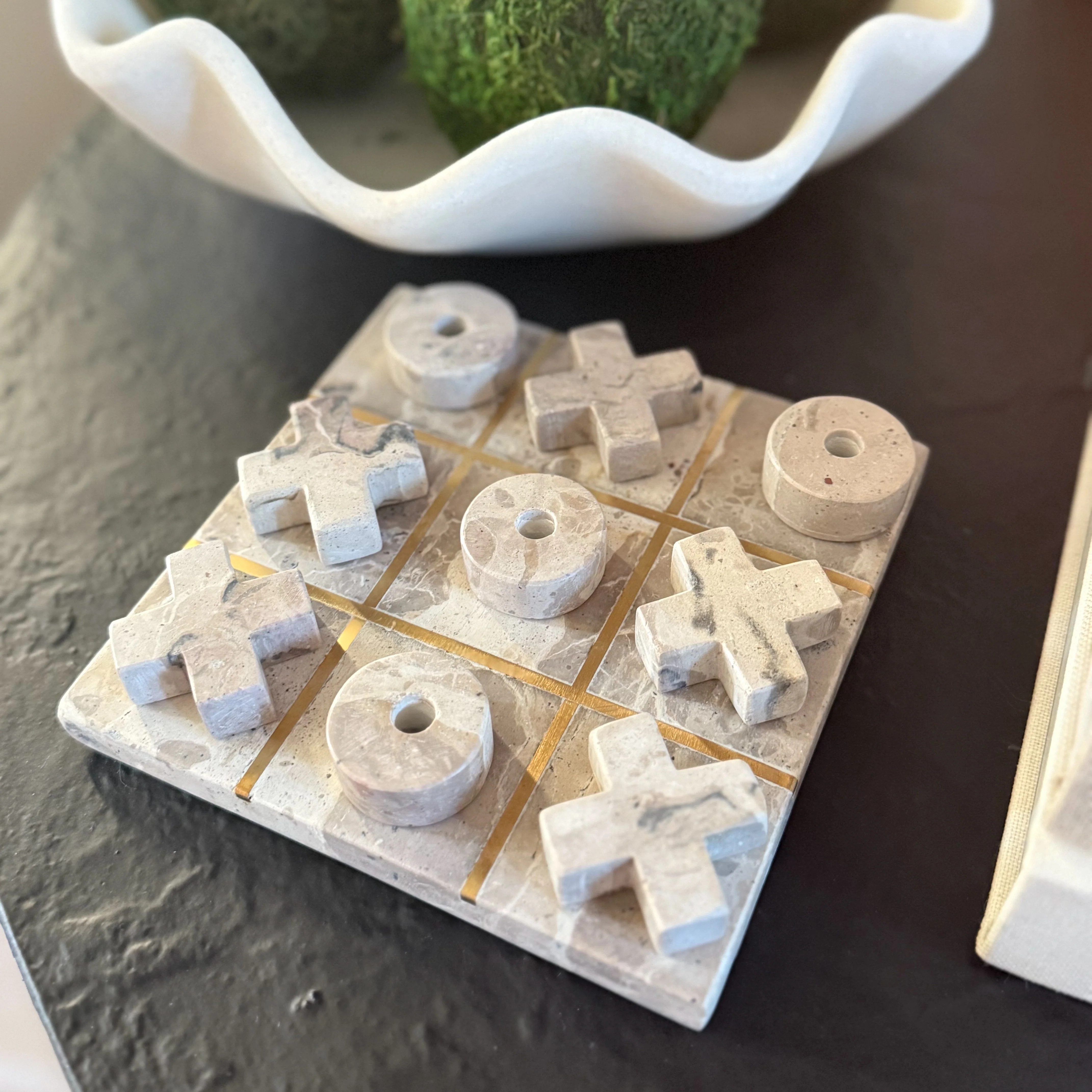 Marble Tic Tac Toe Game | MJHome
