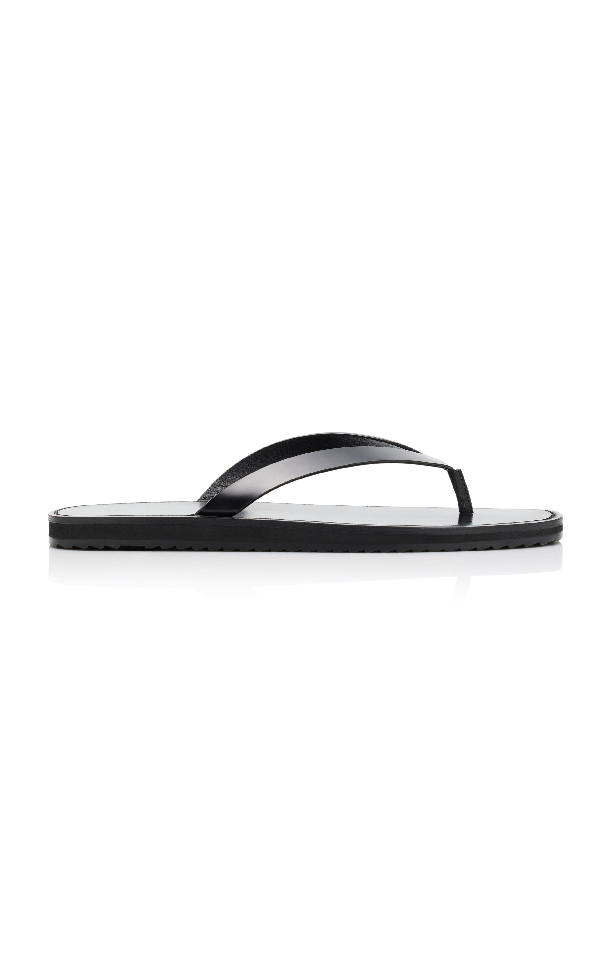 City Leather Flip-Flop Sandals | Moda Operandi (Global)