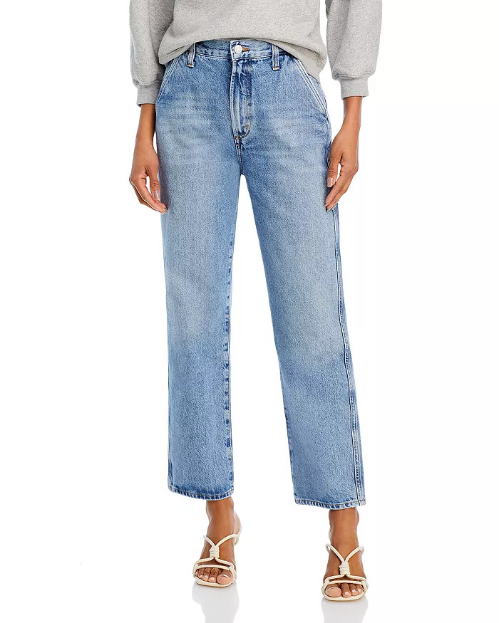 Cooper High Rise Straight Trouser Jeans in Command | Bloomingdale's (US)