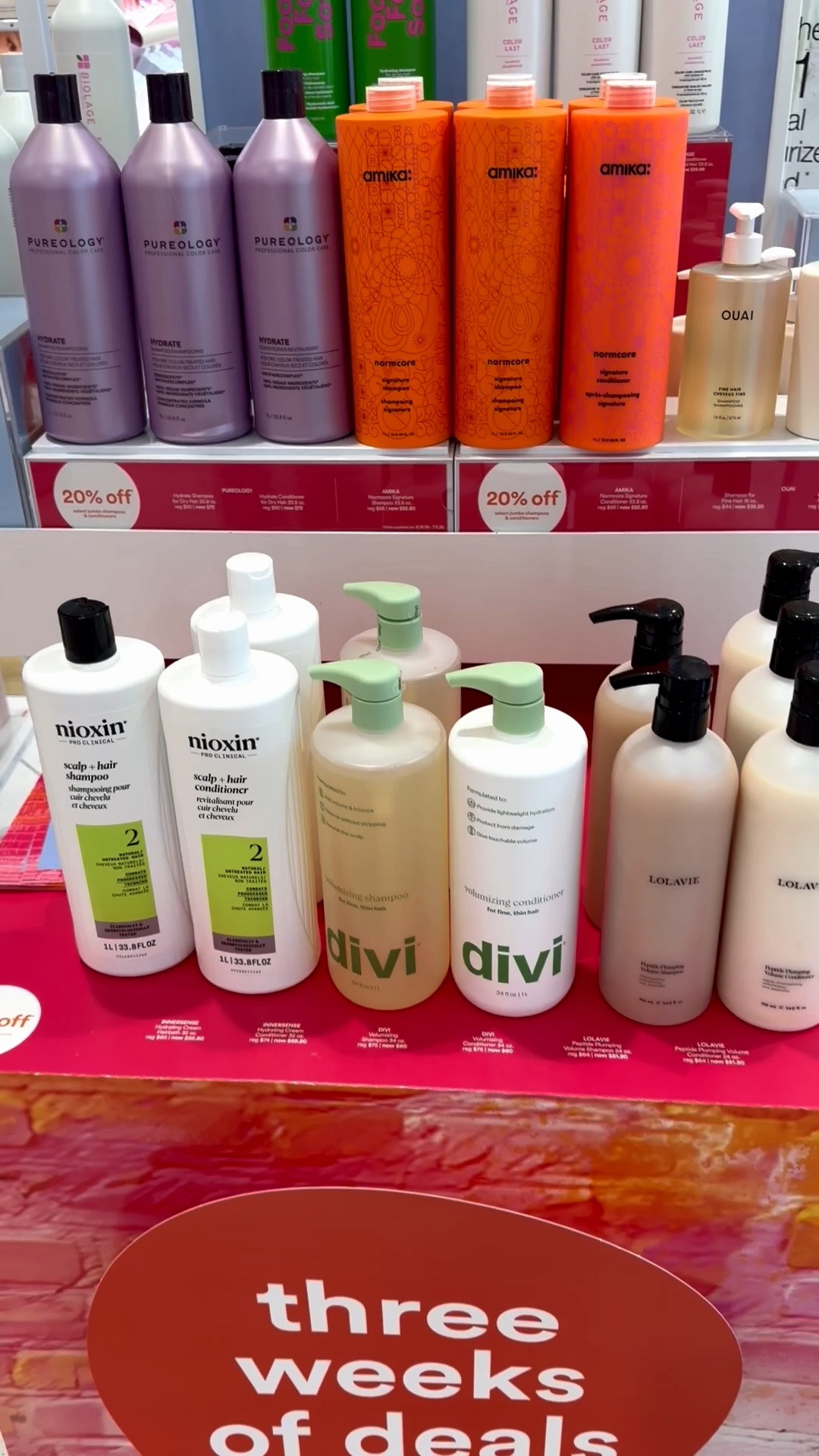#AD Stock up time!! Ulta Beauty has 40% off Jumbos now through July 11th during their Big Summer Beauty Sale!! It’s rare we see this so grab them while you can. I’m seeing very popular brands like Pureology, Bumble and Bumble,  Divi, Verb, Unite, Biolage, Redkin, Olaplex, OUAI, and more! 

#Ulta #paidlink #UltaBeauty @ultabeauty @shop.ltk #liketkit

#LTKgrwm #LTKselfcare #LTKSaleAlert