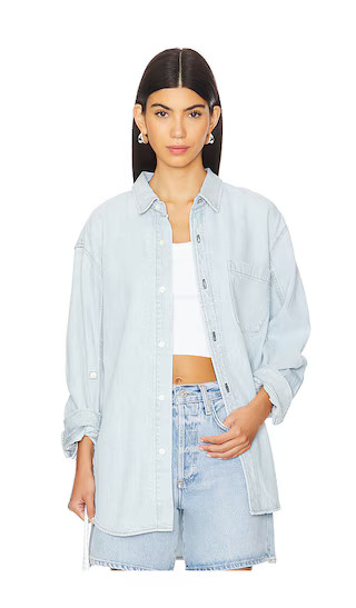 Kayla Shirt in Lune | Revolve Clothing (Global)