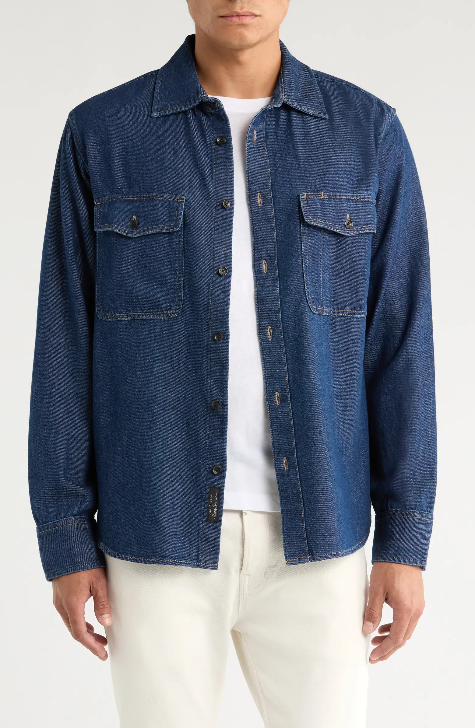 rag & bone Jack Engineered Denim Shirt Jacket | Nordstrom | Nordstrom