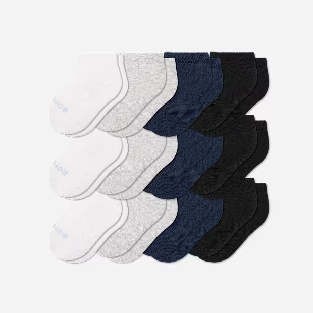 Toddler Lightweight Ankle Sock 12-Pack | Bombas