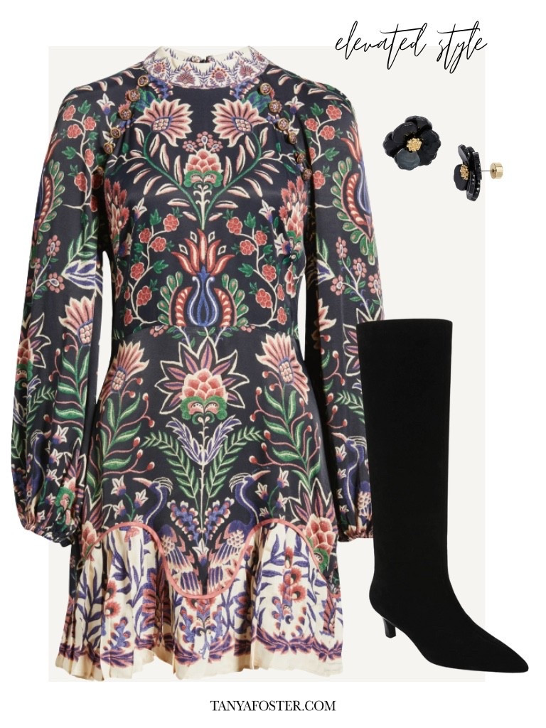 Gorgeous printed dress for an elevated date night 

#LTKootd #LTKSeasonal