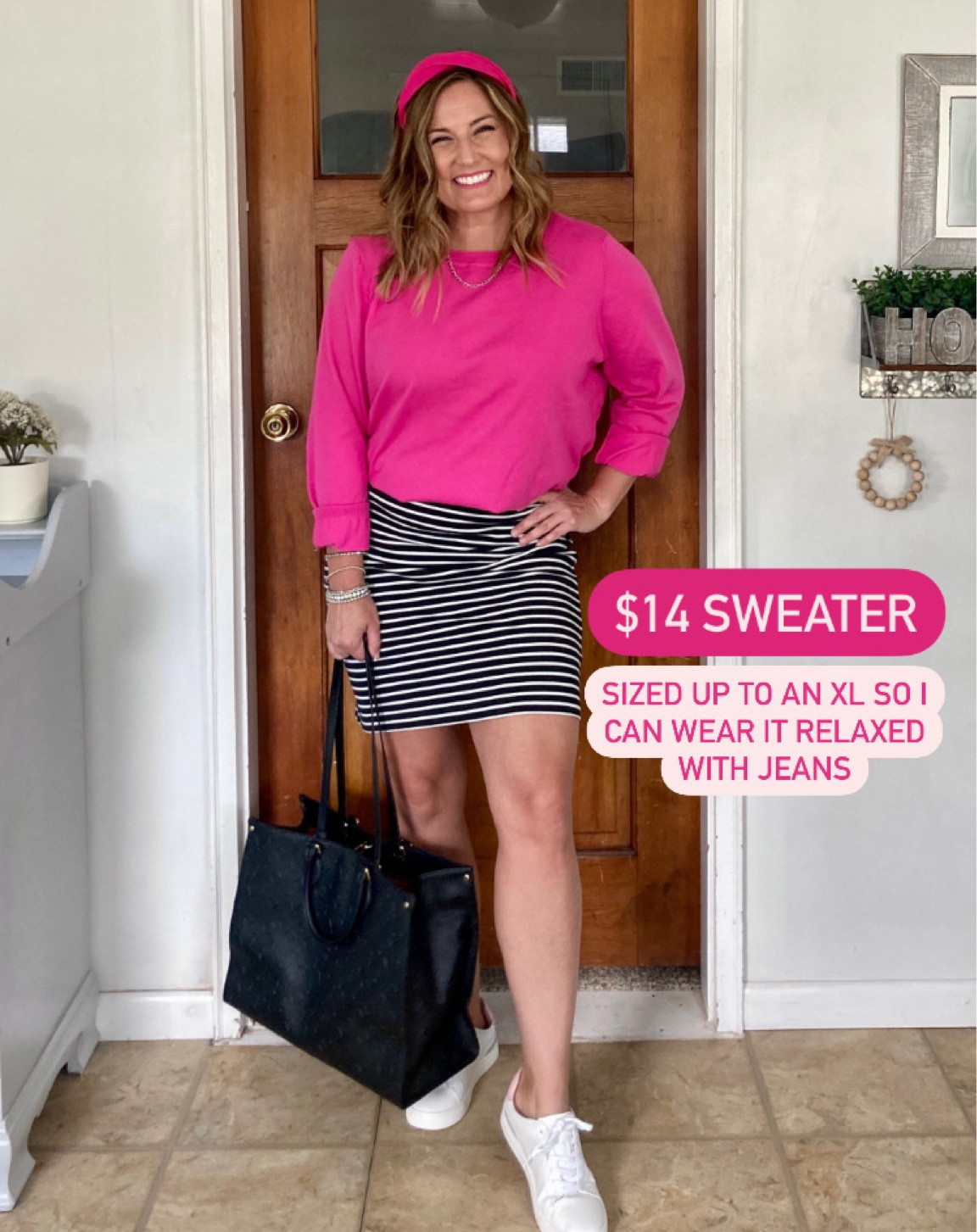 Lightweight sweater in the cutest pink 

#LTKworkwear #LTKmidsize #LTKstyletip