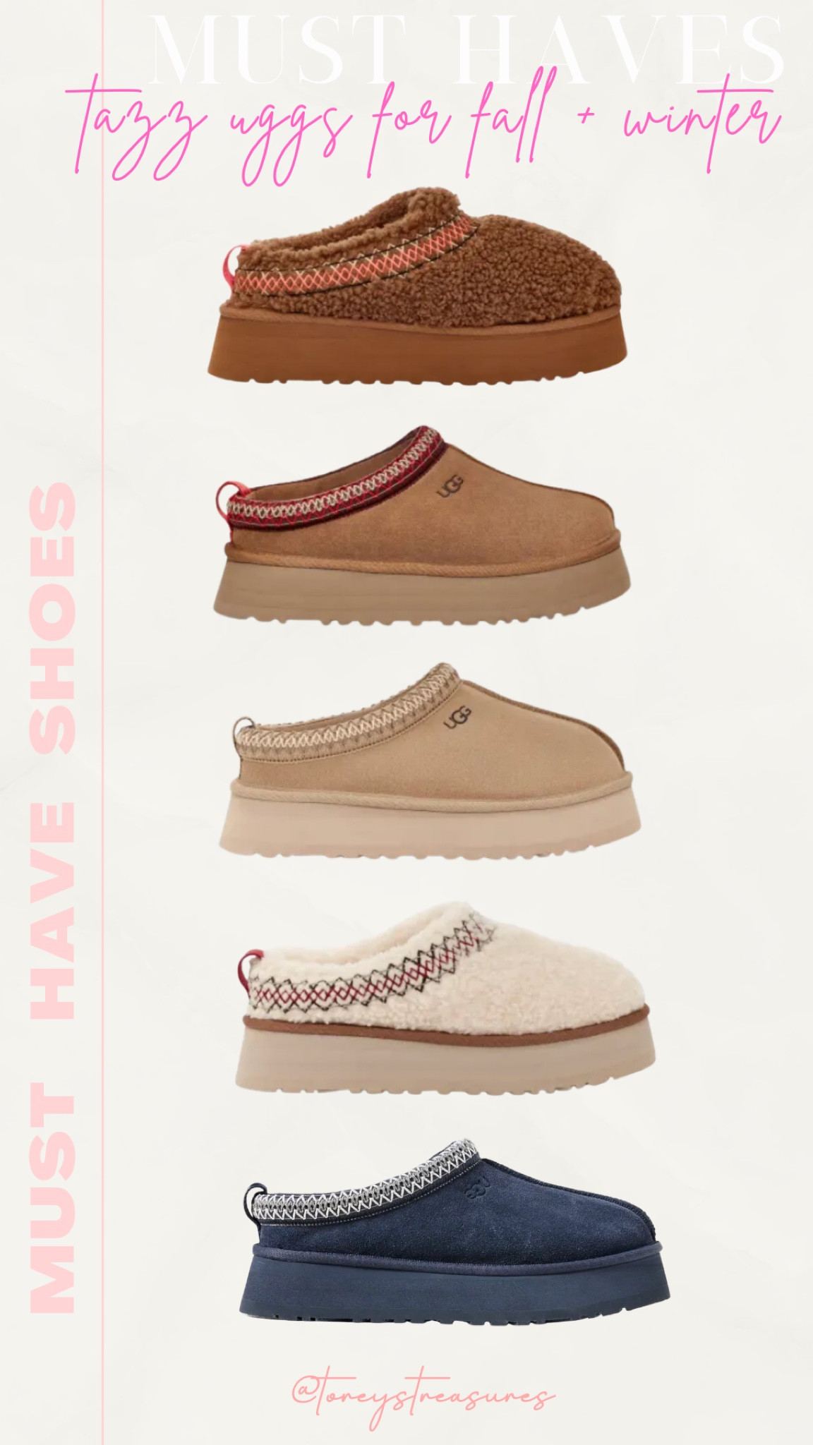 Ugg tazz slippers are selling out FAST! I recommend ordering up if inbetween- they run small! I’m 7.5/8 and wear size 8! 

#LTKSeasonal #LTKstyletip #LTKshoecrush