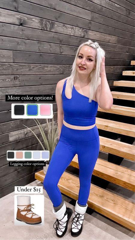 Happy Thursday✨ Looking for affordable athleisure? This is my latest favorite set from @target 🎯 The material is buttery soft and so comfortable! The funny thing is, I used to dislike this color but now I love it🫶🏻 I have such a habit of only wearing neutrals, so I’m trying to bring some color back into my life - this is the perfect set that I know y’all will love too. Get the full set for $45 - shop on my Liketoknowit (LTK) 🔗
These boots are sold out in white but are on sale in chestnut shade for under $15😍



#LTKstyletip #LTKsalealert #LTKfindsunder50