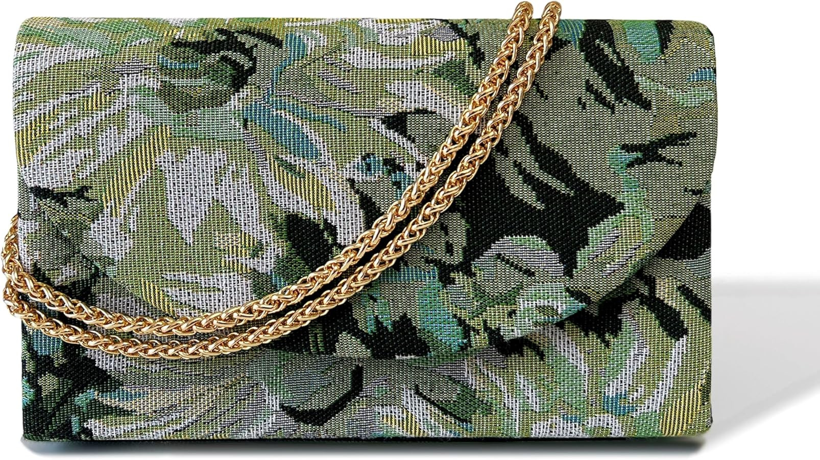 Floral Evening Clutch Purses For Women Cute Embroidery Crossbody Shoulder Handbag For Wedding, Co... | Amazon (US)