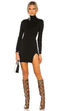 Lovers and Friends Tamarin Sweater Dress in Black from Revolve.com | Revolve Clothing (Global)