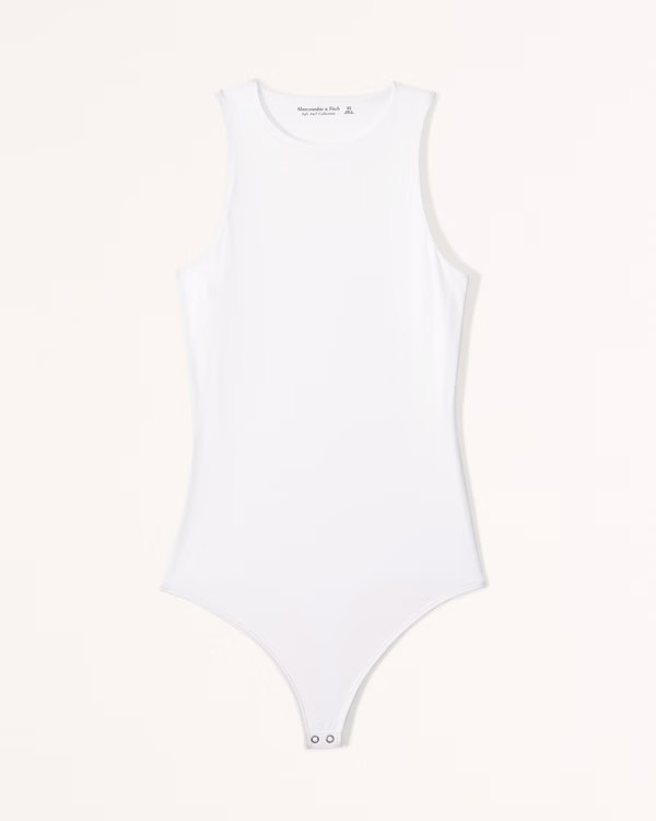 Soft Matte Seamless High-Neck Bodysuit | Abercrombie & Fitch (US)