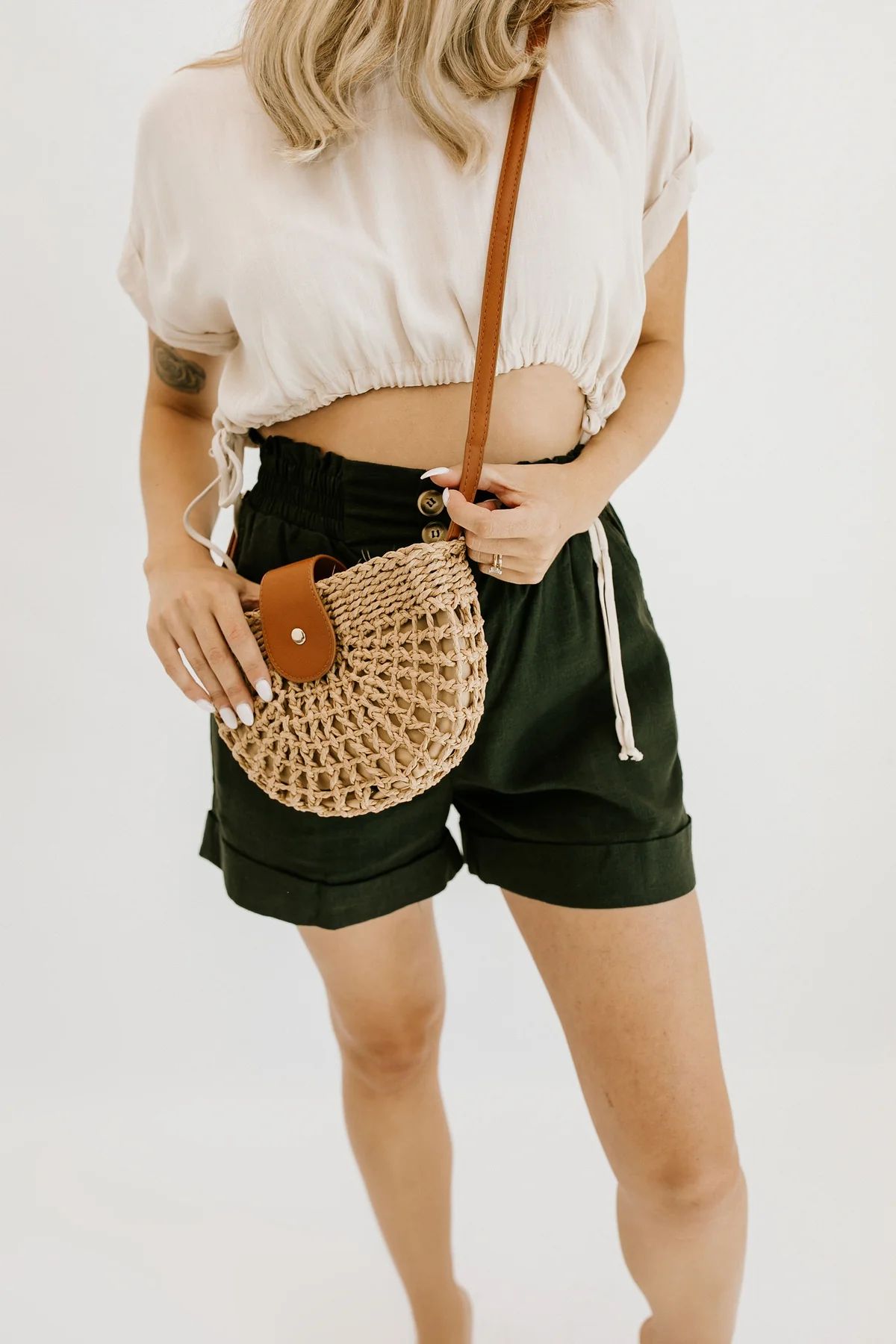 New In Town Handbag - Straw | THELIFESTYLEDCO