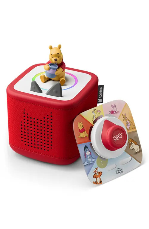 tonies Red Toniebox 2 Playtime Set & Disney® Winnie the Pooh Figure in Sunset Red at Nordstrom | Nordstrom