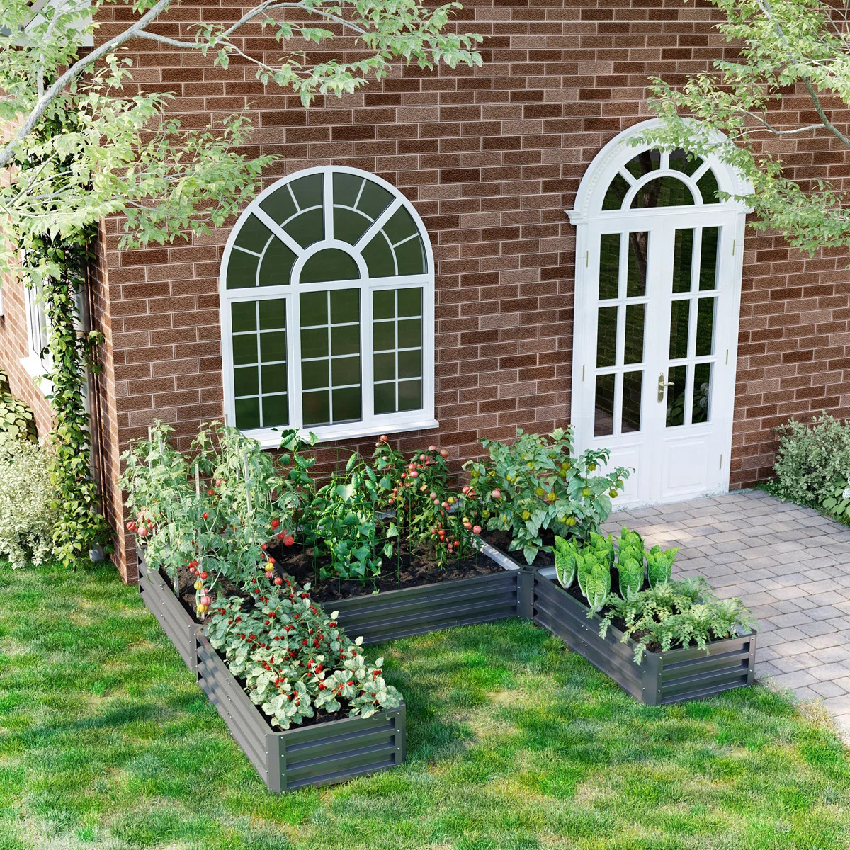 Kidwell Metal Raised Garden Bed | Wayfair North America