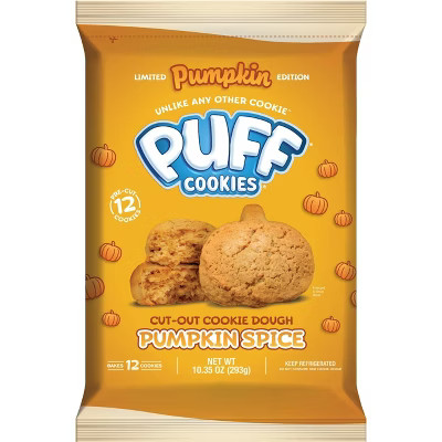 Puff Cookies Cookie Dough Pumpkin Spice - 10.35oz | Target