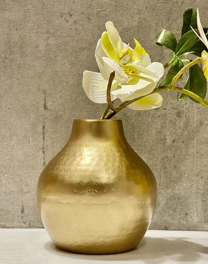 Metal Flower vase for Home Decor and Living Room Vintage Decor Antique Decor for Home DecorFree A... | Amazon (US)
