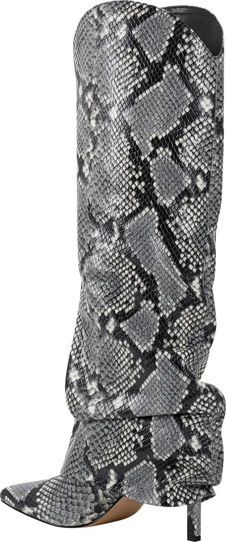 Marc Fisher LTD Nairene Snakeskin Embossed Knee High Boot (Women) | Nordstromrack | Nordstrom Rack