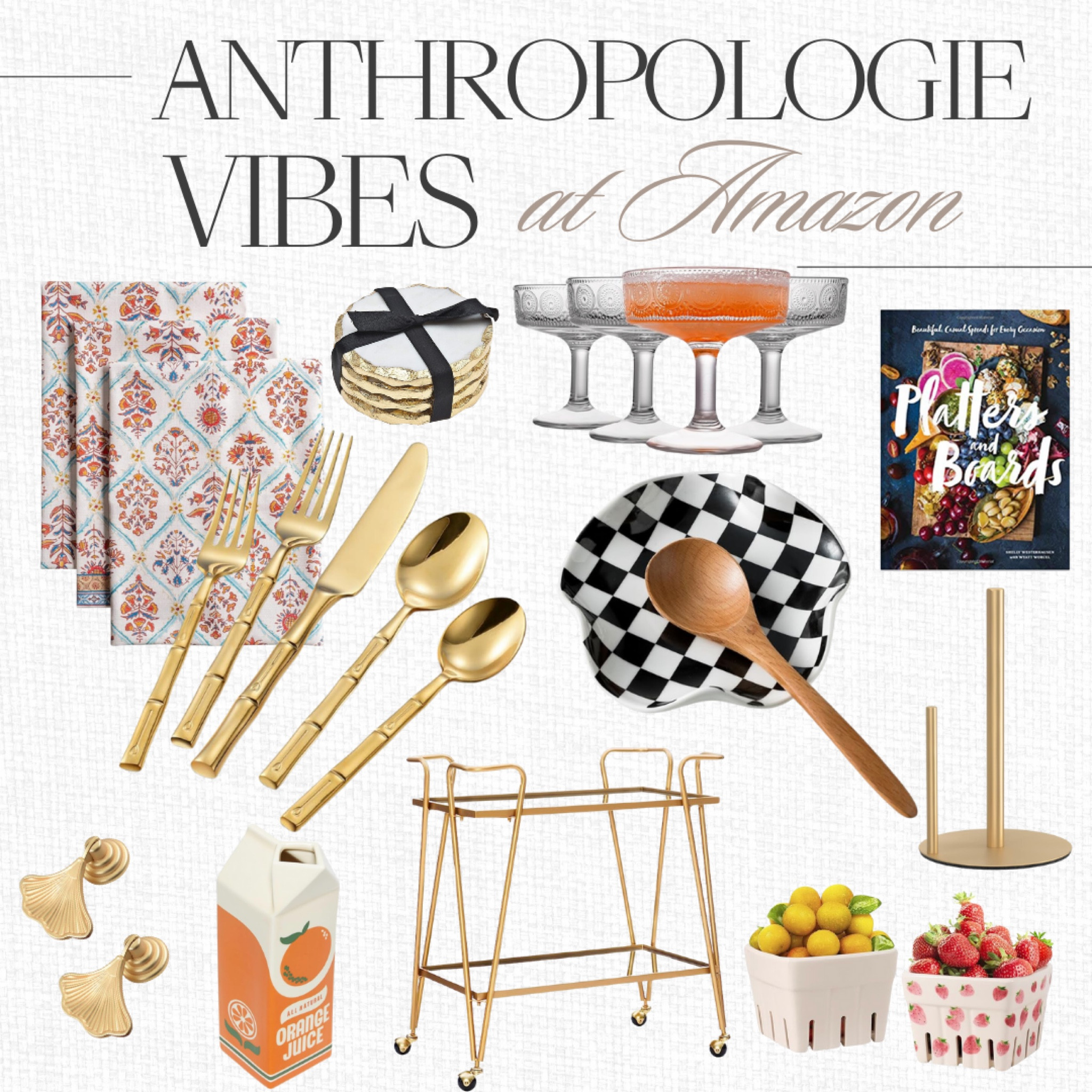 Anthropologie vibes on Amazon - home decor - Spring kitchen decor - look for less 

#LTKhome #LTKfindsunder50 #LTKfindsunder100