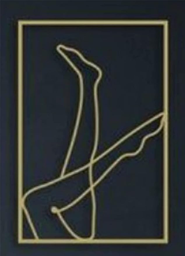 Gold Female Wall Decor Set - Minimalist Nude Single Line Art, Modern Abstract Female Sexy Body Un... | Amazon (US)