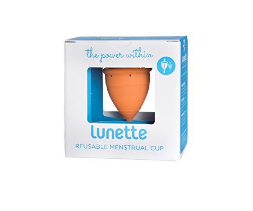 Lunette Menstrual Cup - Coral - Model 1 for Light to Medium Menstruation - Natural Alternative for T | Amazon (US)