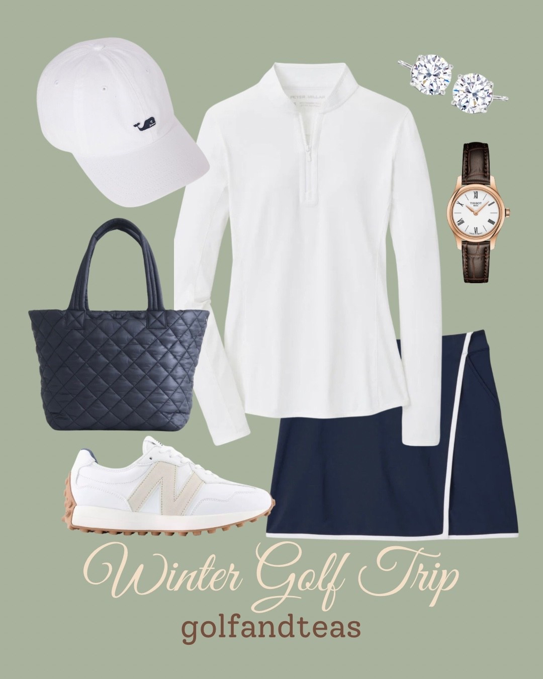 Love the silhouette of this skirt. Such a classic look. Everyone needs a long sleeve polo in their wardrobe as a great layering piece. These items are on major sale  

#LTKOver40 #LTKActive #LTKTravel