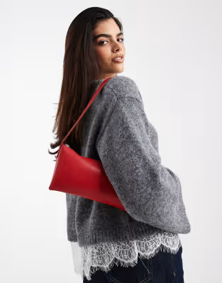 PASQ small shoulder bag in red | ASOS (Global)