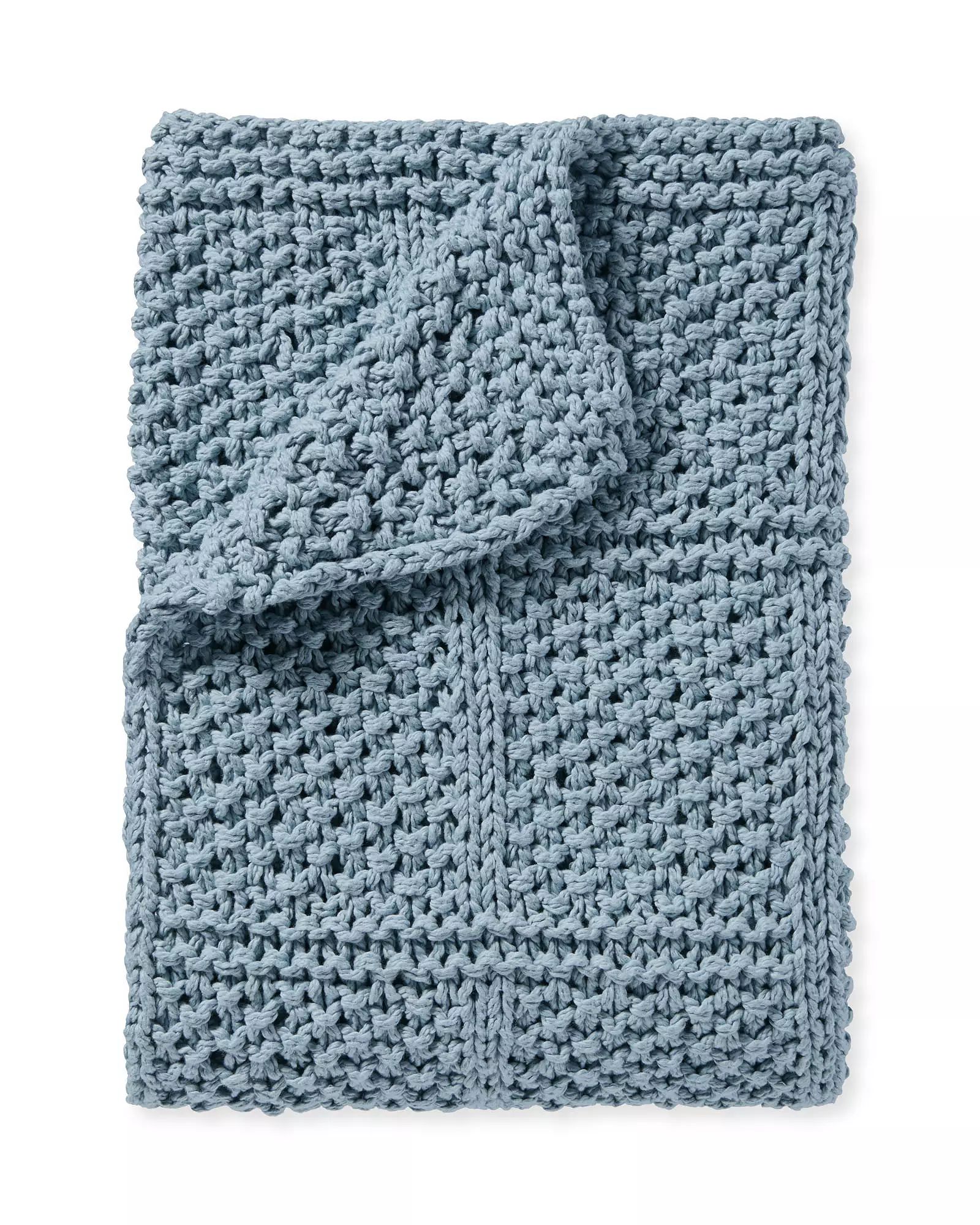 Fisherman's Knit Throw | Serena and Lily