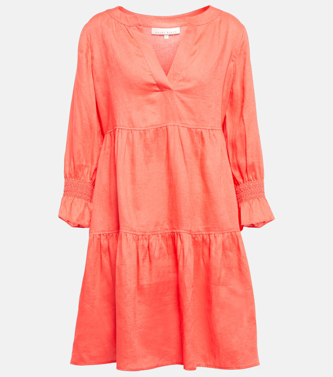 Moroccan Sands linen minidress | Mytheresa (US/CA)