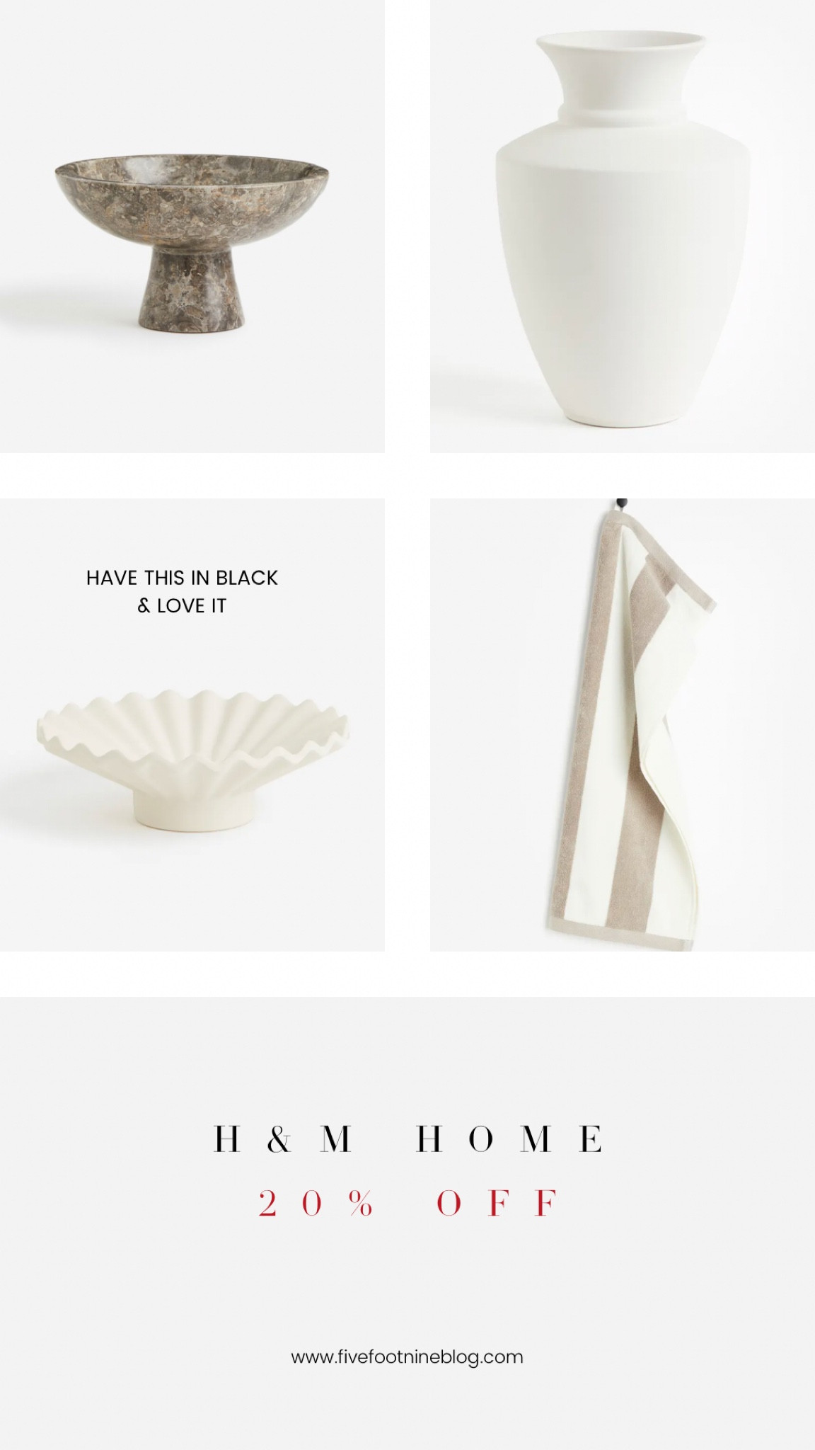 H&M home 20% off! 

#LTKfindsunder50 #LTKhome #LTKsalealert