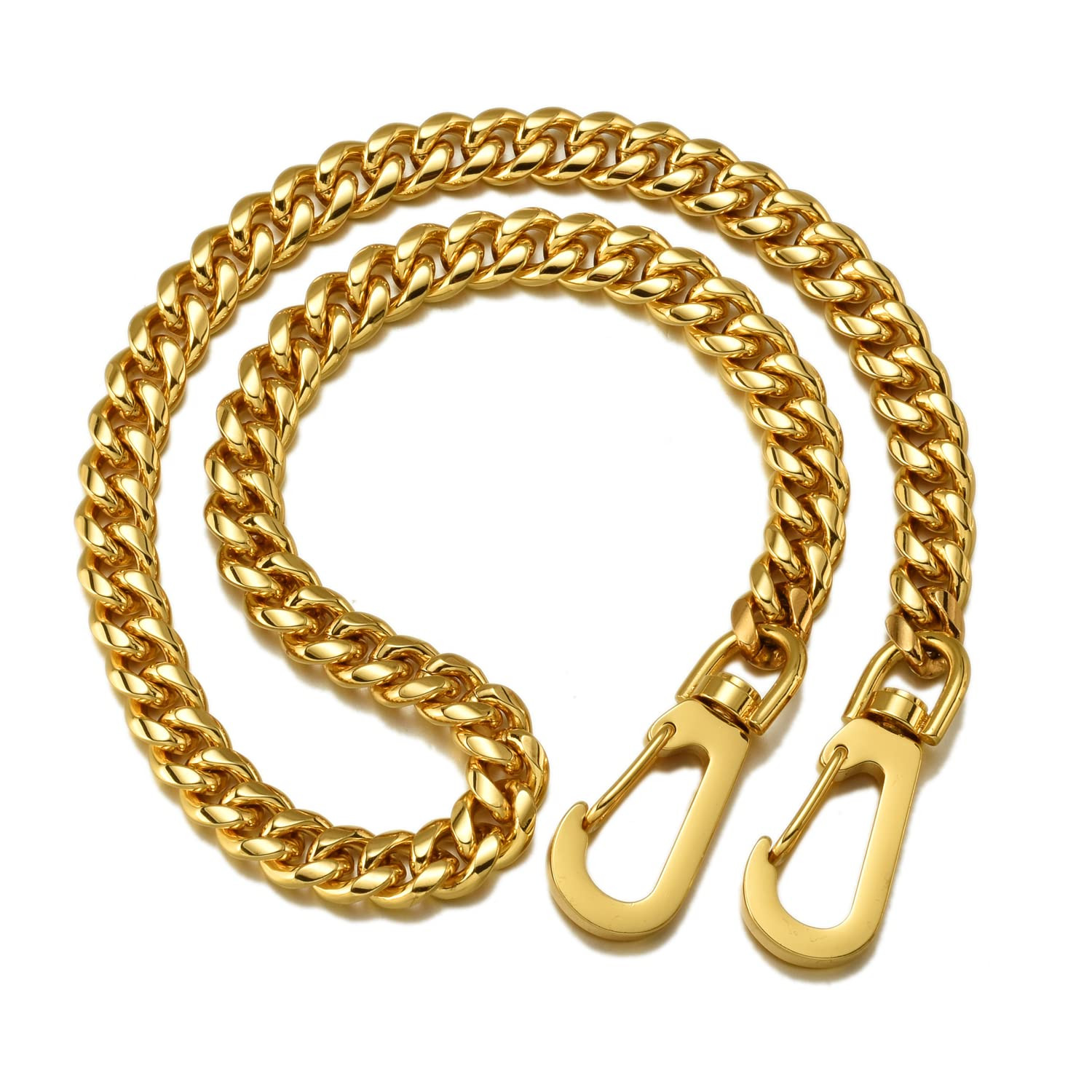 18K Gold Stainless Steel 8mm DIY Belt for Purse Shoulder Crossbody Hand Bag Accessories Replacement  | Amazon (US)