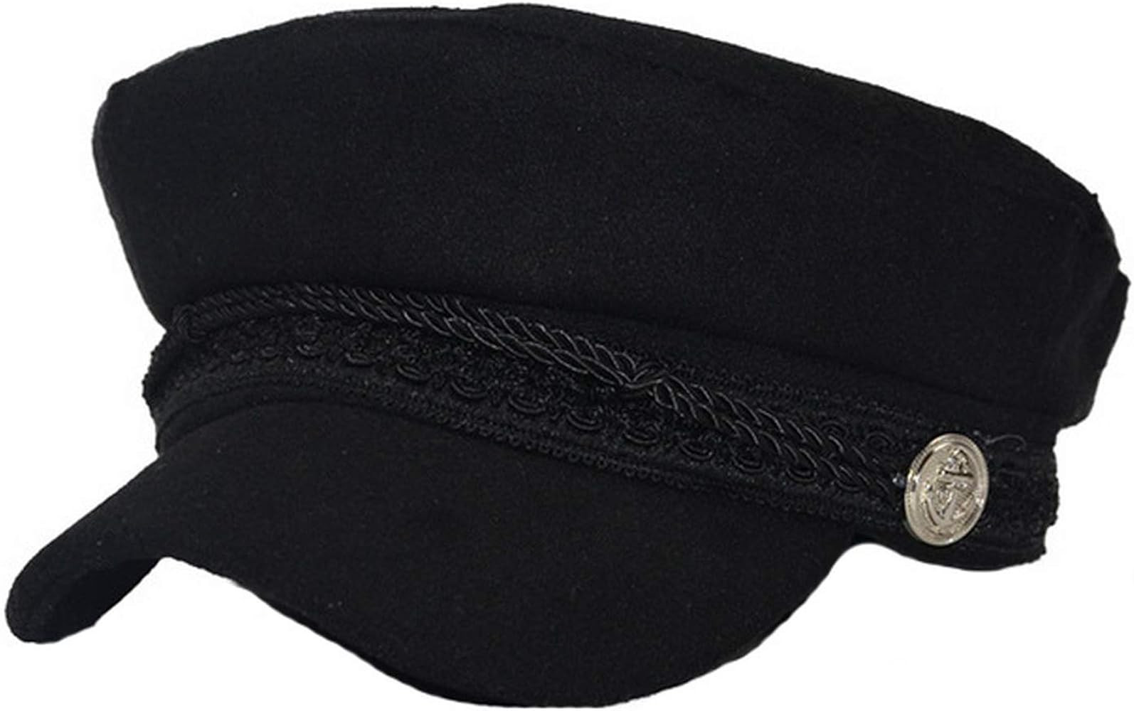 Brcus Women Yacht Captain Sailor Hat Newsboy Cabbie Baker Boy Peaked Beret Cap | Amazon (US)