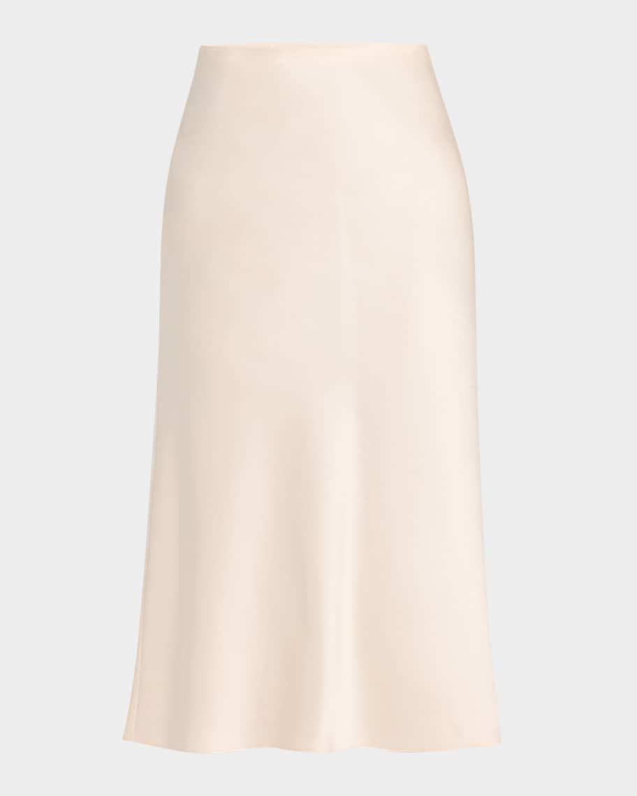 Maeve Mid-Length Slip Skirt | Neiman Marcus