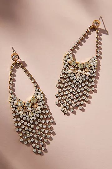 Crystal Chandelier Earrings | Anthropologie (US)