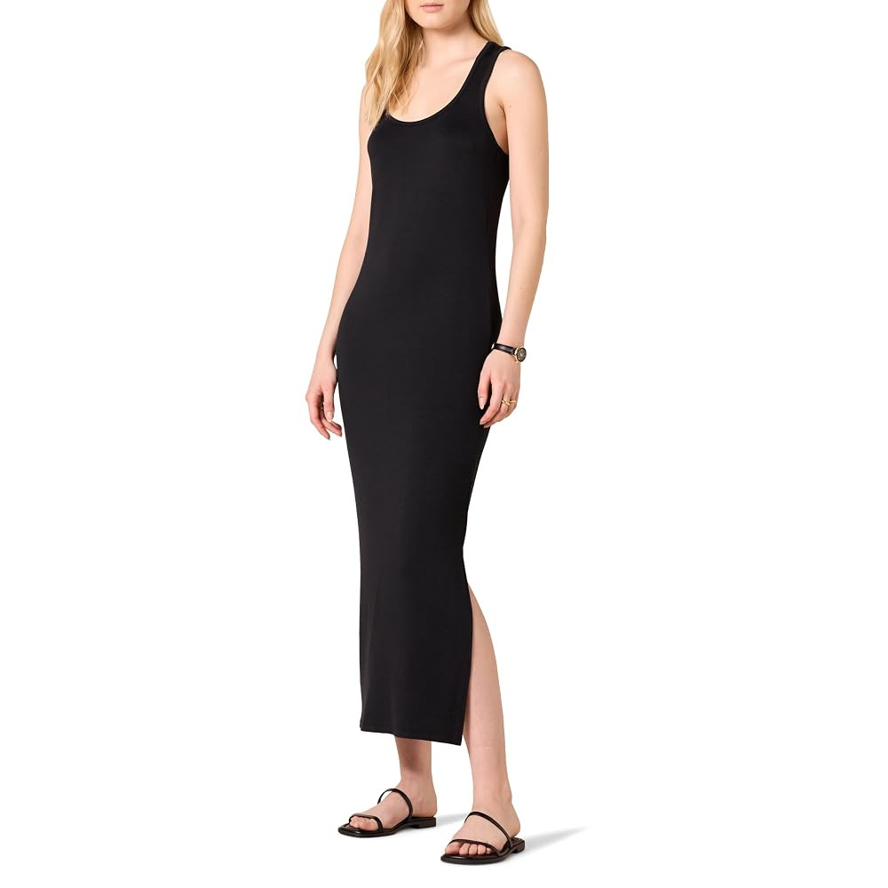 Amazon Essentials Women's Supersoft Terry Racerback Maxi Dress (Previously Daily Ritual) | Amazon (US)