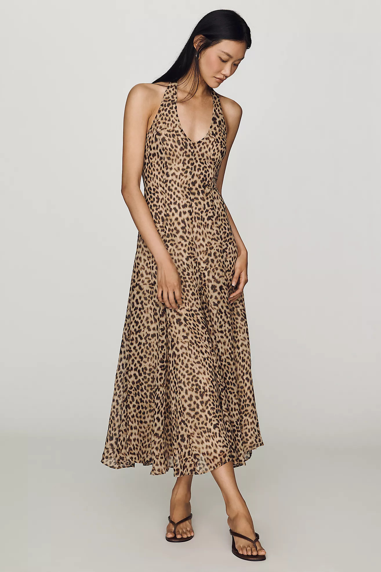 Myra Halter Maxi Dress | Anthropologie (US)
