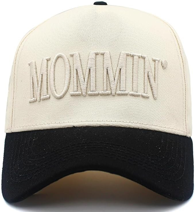 Mommin Baseball Cap for Women Too Busy to Care Vintage Embroidered Trucker Hat Adjustable Canvas ... | Amazon (US)