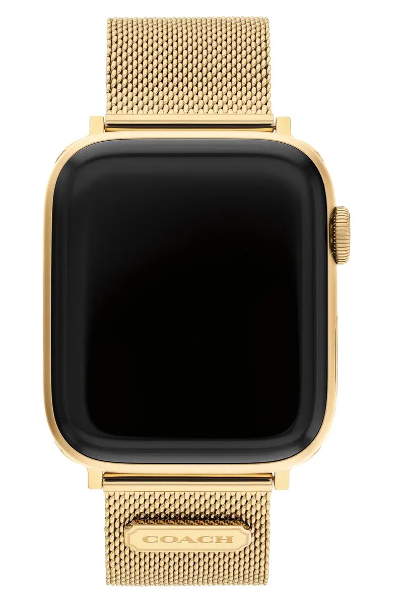 COACH Mesh Bracelet Band for Apple Watch® | Nordstrom | Nordstrom