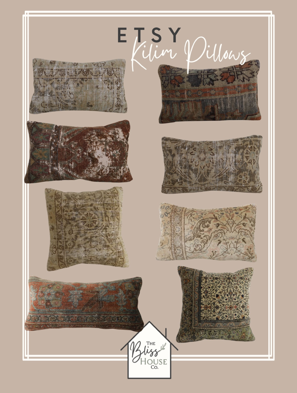 Kilim Pillows 

#LTKFind #LTKhome #LTKstyletip