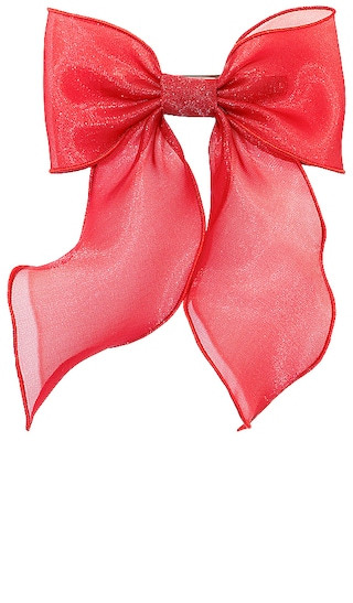 Bow Barrette in Cherry Kiss | Revolve Clothing (Global)