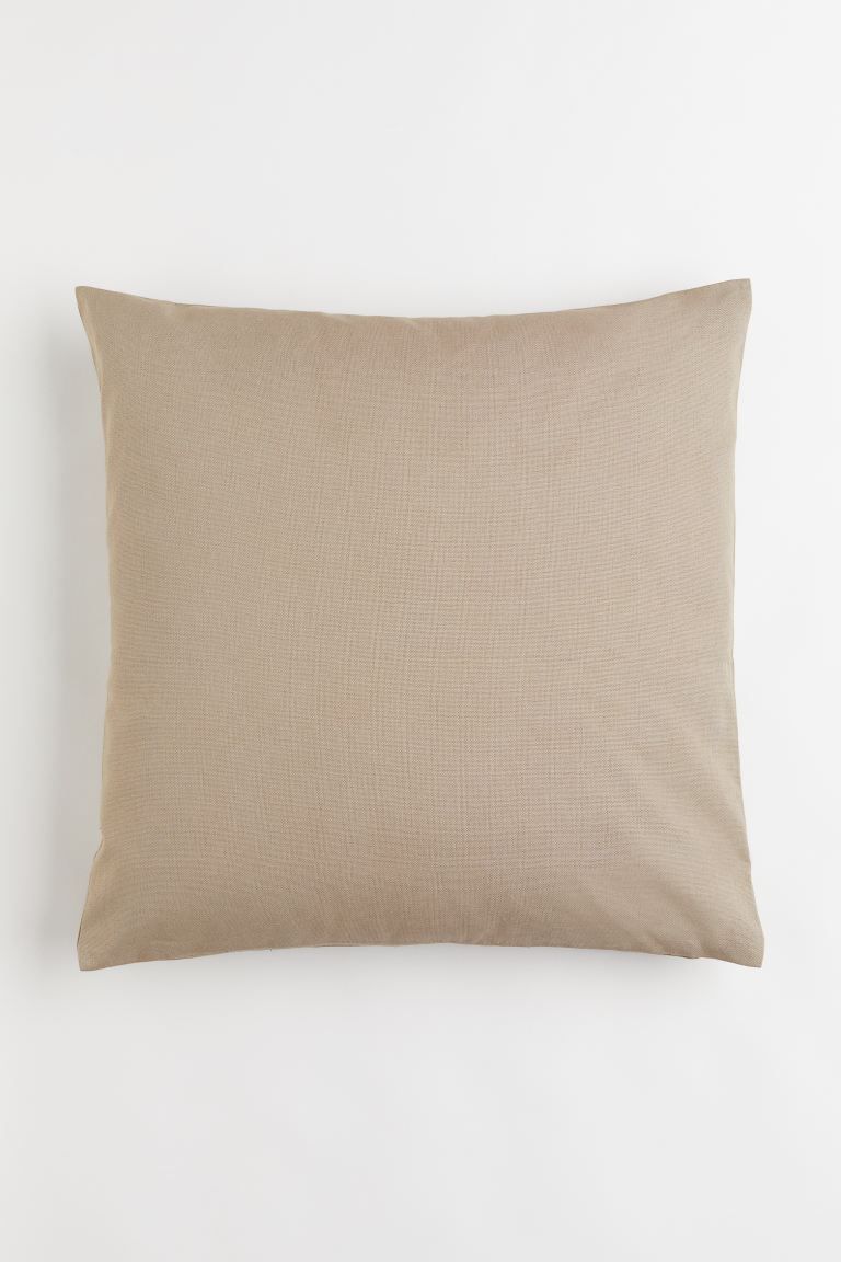 Cotton Canvas Cushion Cover | H&M (US + CA)