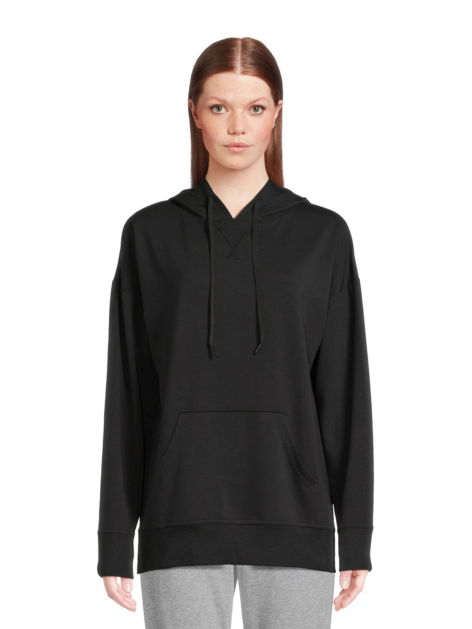 Athletic Works Women's Pullover Hoodie with Long Sleeves, Sizes XS-XXXL | Walmart (US)