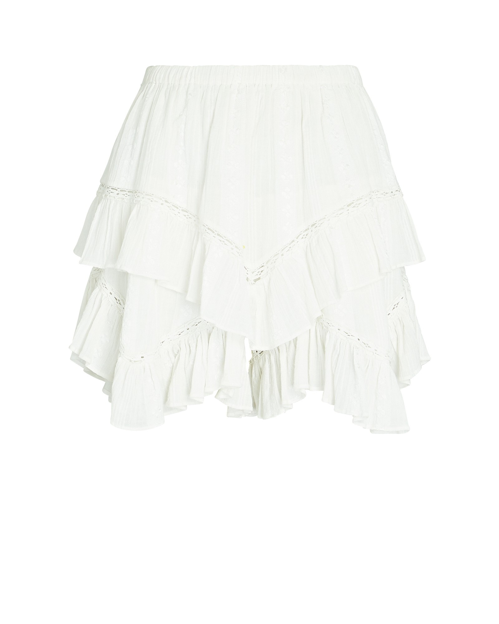 Jocadia Ruffled Gauze Shorts | INTERMIX