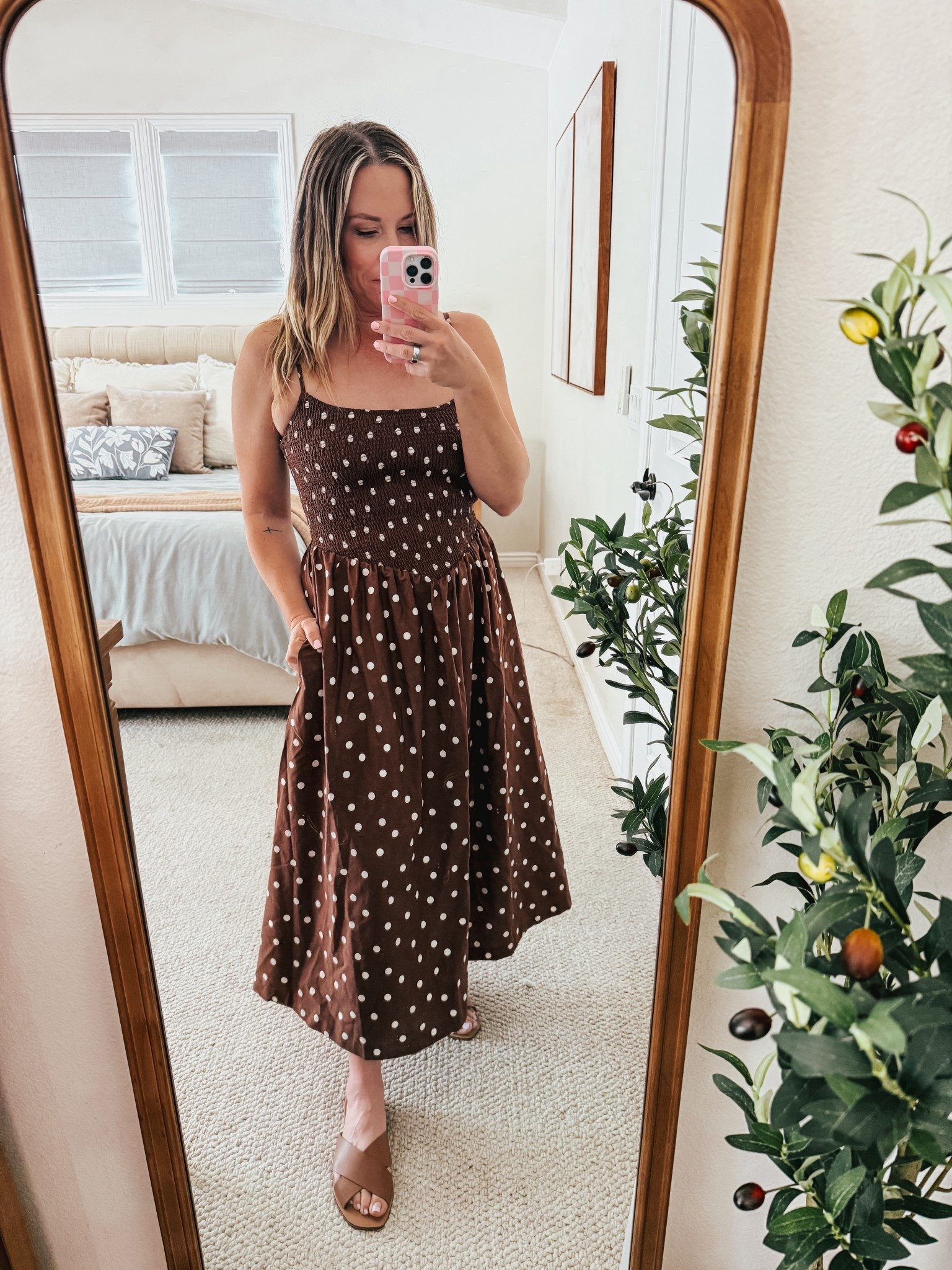 The cutest midi dress for any occasion this spring 

Wearing size S petite and it runs tts 

#LTKPetite #LTKdayinmylife #LTKOver40