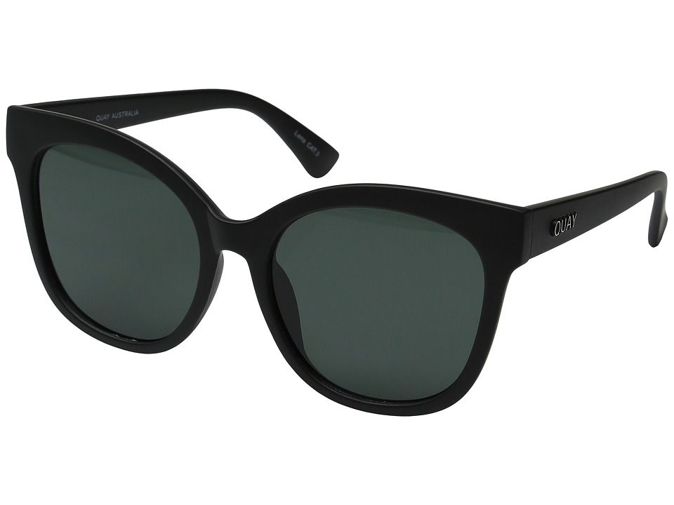 QUAY AUSTRALIA - It's My Way (Black/Smoke) Fashion Sunglasses | Zappos